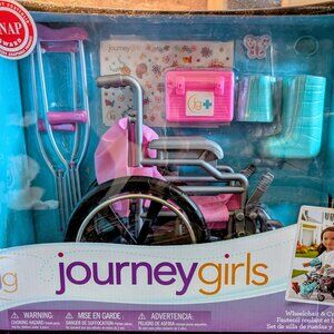 American Girl Journey Girls wheelchair set